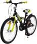 Preview: Actionbikes Kinderfahrrad Wasp 20 Zoll, Schwarz/Gelb, Fahrradständer, Schutzbleche, Felgenbremsen Preview: Actionbikes Kinderfahrrad Wasp 20 Zoll, Schwarz/Gelb, Fahrradständer, Schutzbleche, Felgenbremsen