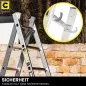 Preview: Craftfull Aluminium Multigerüst 4in1 Mehrzweckleiter XL Preview: Craftfull Aluminium Multigerüst 4in1 Mehrzweckleiter XL