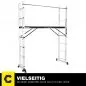 Preview: Craftfull Aluminium Multigerüst 4in1 Mehrzweckleiter XL Preview: Craftfull Aluminium Multigerüst 4in1 Mehrzweckleiter XL
