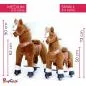 Preview: Ponycycle "Amadeus" Pferd hell Braun small und medium Preview: Ponycycle "Amadeus" Pferd hell Braun small und medium