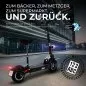 Preview: eFlux Lite Six E-Scooter 1000 Watt mit Straßenzulassung, 40 km/h, verstellbarer Sitz, Lithium-Akku Preview: eFlux Lite Six E-Scooter 1000 Watt mit Straßenzulassung, 40 km/h, verstellbarer Sitz, Lithium-Akku
