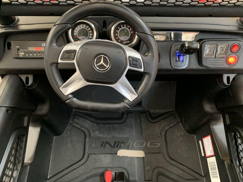 Quadfactory Bottrop Lizenz Kinder Elektro Auto Mercedes Unimog Allrad 2 Sitzer 4x35w 12v 14ah 2 4g Rc