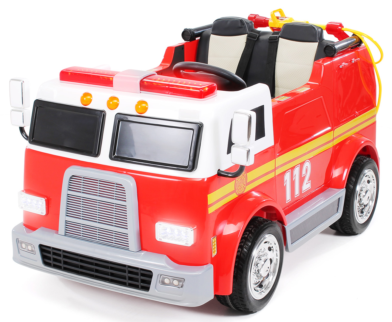 Quadfactory Bottrop Kinder Elektroauto Feuerwehr Ll911 Rot