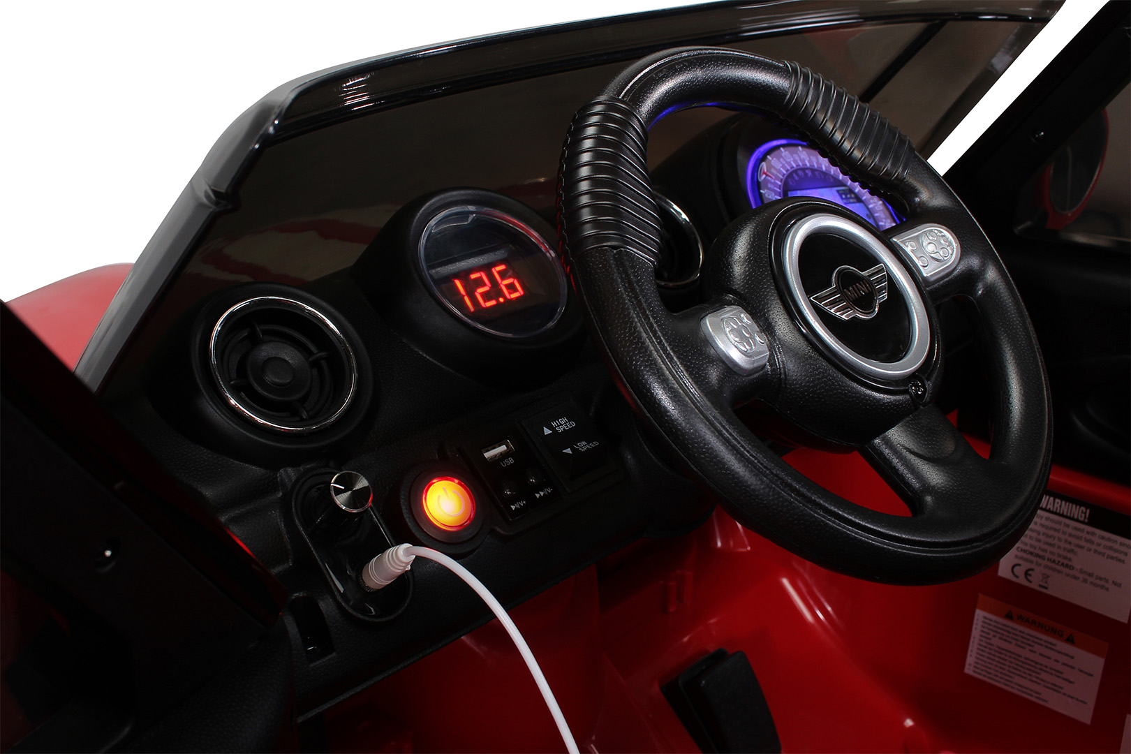 Quadfactory Bottrop Kinder Elektroauto Mini Cooper Paceman Lizenziert 2x45 Watt Motor