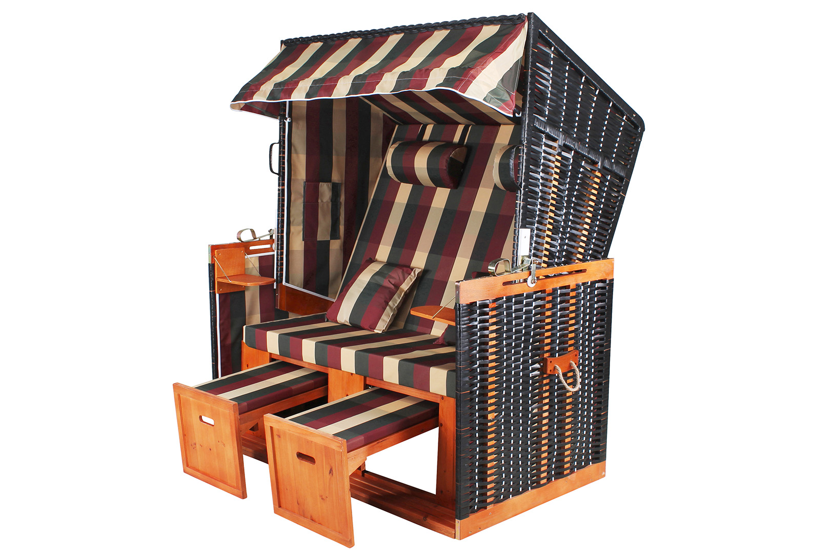 QuadfactoryBottrop Strandkorb "Sylt" XL Nordsee