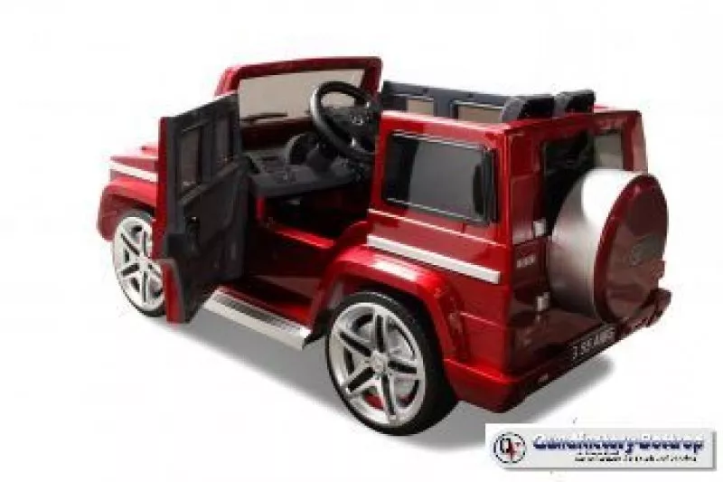Elektroauto Mercedes Benz AMG G55 Jeep High Door mit 2 x 35 Watt Motor - Leder Sitz Elektroauto Mercedes Benz AMG G55 Jeep High Door mit 2 x 35 Watt Motor - Leder Sitz