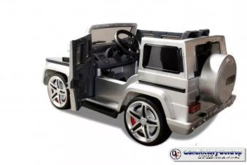 Elektroauto Mercedes Benz AMG G55 Jeep High Door mit 2 x 35 Watt Motor - Leder Sitz Elektroauto Mercedes Benz AMG G55 Jeep High Door mit 2 x 35 Watt Motor - Leder Sitz
