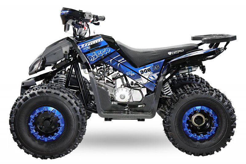 Nitro Motors Rizzo RS8-3G midi Quad 150cc 8 Zoll Semi-Automatik mit RG Kinderquad Atv Platin Line Nitro Motors Rizzo RS8-3G midi Quad 150cc 8 Zoll Semi-Automatik mit RG Kinderquad Atv Platin Line