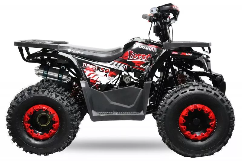 Nitro Motors Rocco RS8-A V2 midi Quad 150cc 8 Zoll Automatik + RG Kinderquad Atv Platin Line Nitro Motors Rocco RS8-A V2 midi Quad 150cc 8 Zoll Automatik + RG Kinderquad Atv Platin Line