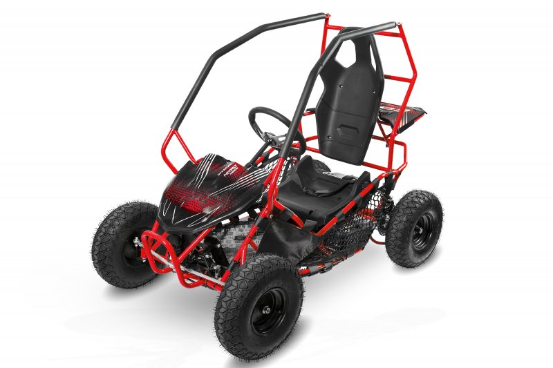 Nitro Motors Eco Gokart RACER 1000W 36V 2-Stufen Drossel Kinderbuggy Kinder-Quad Nitro Motors Eco Gokart RACER 1000W 36V 2-Stufen Drossel Kinderbuggy Kinder-Quad