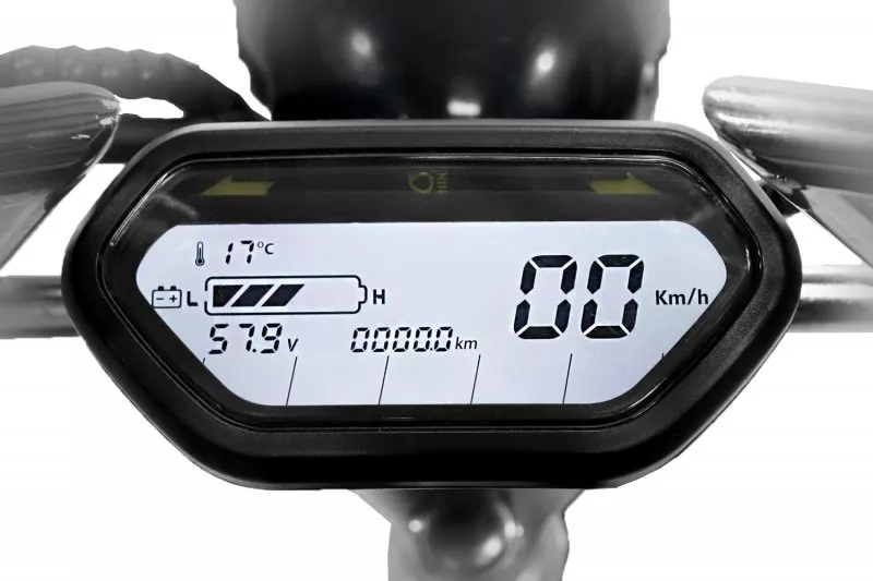 EEC Cruzer S12 Eco 1500W 60V 20Ah 13/8 Zoll mit Zulassung Lithium-on Batterie 45km/h und 20km/h Version EEC Cruzer S12 Eco 1500W 60V 20Ah 13/8 Zoll mit Zulassung Lithium-on Batterie 45km/h und 20km/h Version