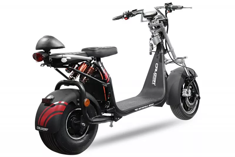 EEC Cruzer S12 Eco 1500W 60V 20Ah 13/8 Zoll mit Zulassung Lithium-on Batterie 45km/h und 20km/h Version EEC Cruzer S12 Eco 1500W 60V 20Ah 13/8 Zoll mit Zulassung Lithium-on Batterie 45km/h und 20km/h Version