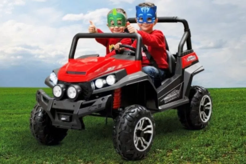 Kinder Elektroauto Maverick Offroad Buggy ALLRAD 2-Sitzer 4 x 45 Watt 2x7AH Batterie EVA Reifen Kinder Elektroauto Maverick Offroad Buggy ALLRAD 2-Sitzer 4 x 45 Watt 2x7AH Batterie EVA Reifen