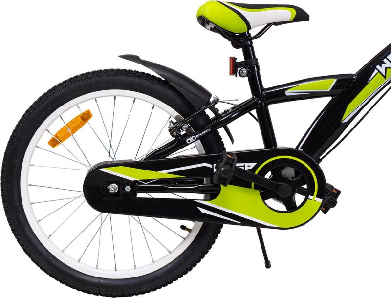 Actionbikes Kinderfahrrad Wasp 20 Zoll, Schwarz/Gelb, Fahrradständer, Schutzbleche, Felgenbremsen Actionbikes Kinderfahrrad Wasp 20 Zoll, Schwarz/Gelb, Fahrradständer, Schutzbleche, Felgenbremsen