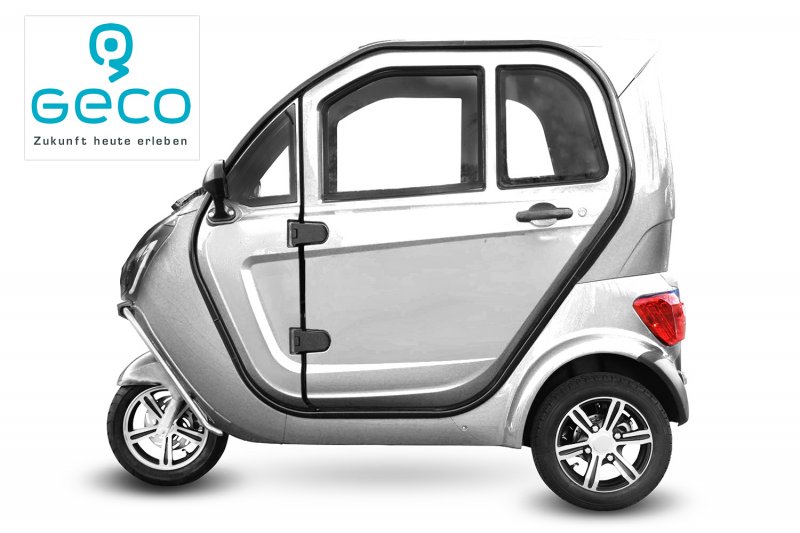 EEC Elektroauto Geco Sera 1,5kW Gleichstrommotor inkl. 60V 58Ah Batterien Straßenzulassung 45km/h EEC Elektroauto Geco Sera 1,5kW Gleichstrommotor inkl. 60V 58Ah Batterien Straßenzulassung 45km/h
