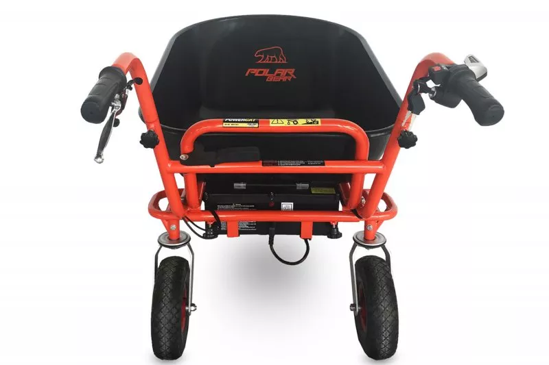 Polarbear Powercat Elektro Schubkarre 250W | 24V| 3-Rad | inkl. 116L Wanne (9150002) Polarbear Powercat Elektro Schubkarre 250W | 24V| 3-Rad | inkl. 116L Wanne (9150002)
