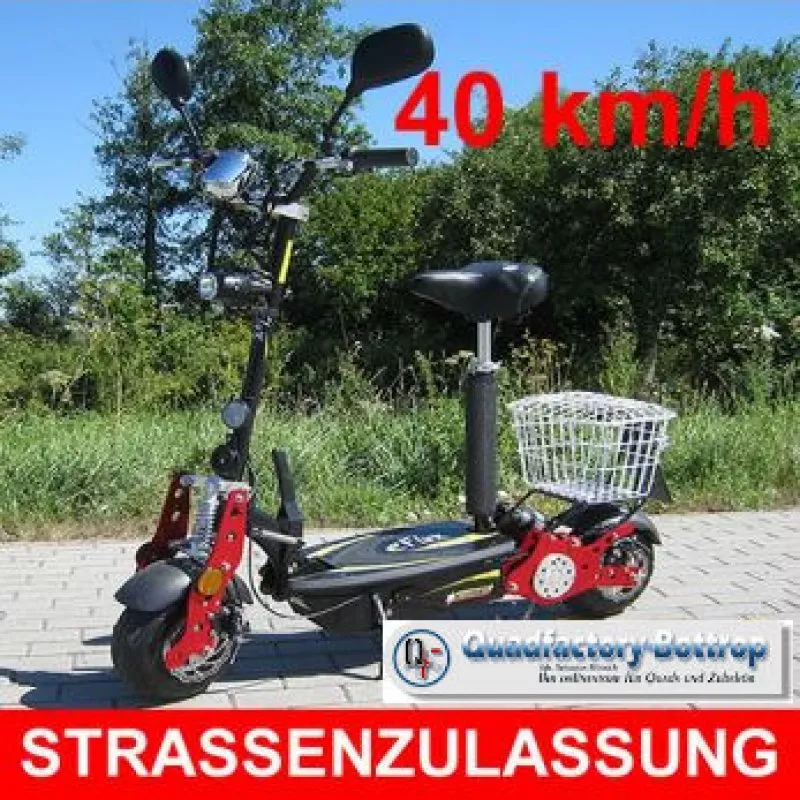 eFlux Street 40 km/h Elektro Roller / Scooter mit Strassenzulassung eFlux Street 40 km/h Elektro Roller / Scooter mit Strassenzulassung