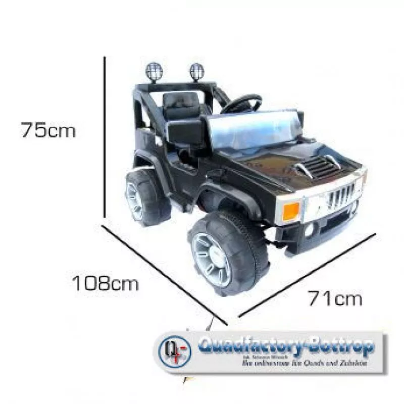 Elektroauto Hummer Jeep A30 mit 2 x 35 Watt Motor Elektroauto Hummer Jeep A30 mit 2 x 35 Watt Motor