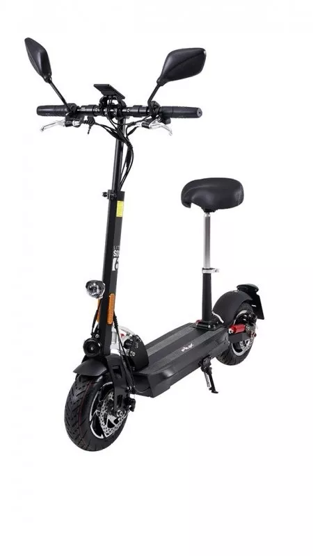 eFlux Lite Six E-Scooter 1000 Watt mit Straßenzulassung, 40 km/h, verstellbarer Sitz, Lithium-Akku eFlux Lite Six E-Scooter 1000 Watt mit Straßenzulassung, 40 km/h, verstellbarer Sitz, Lithium-Akku