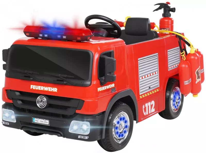 Kinder Elektroauto Polizei SX1818 blau oder Feuerwehr Kinder Elektroauto Polizei SX1818 blau oder Feuerwehr