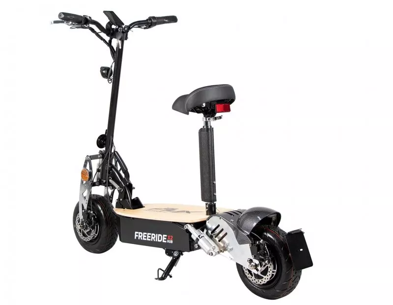 eFlux Freeride X2 2500 Watt 60 Volt Hub-Version mit Straßenzulassung eFlux Freeride X2 2500 Watt 60 Volt Hub-Version mit Straßenzulassung