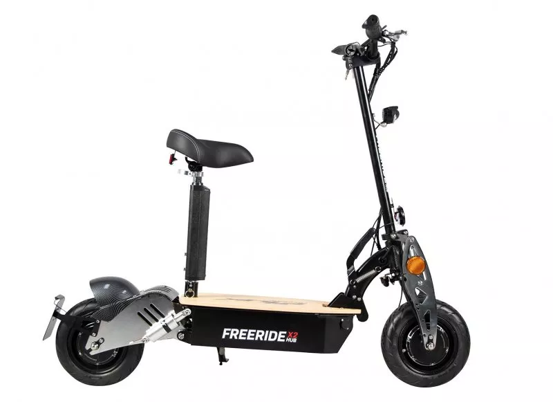 eFlux Freeride X2 2500 Watt 60 Volt Hub-Version mit Straßenzulassung eFlux Freeride X2 2500 Watt 60 Volt Hub-Version mit Straßenzulassung