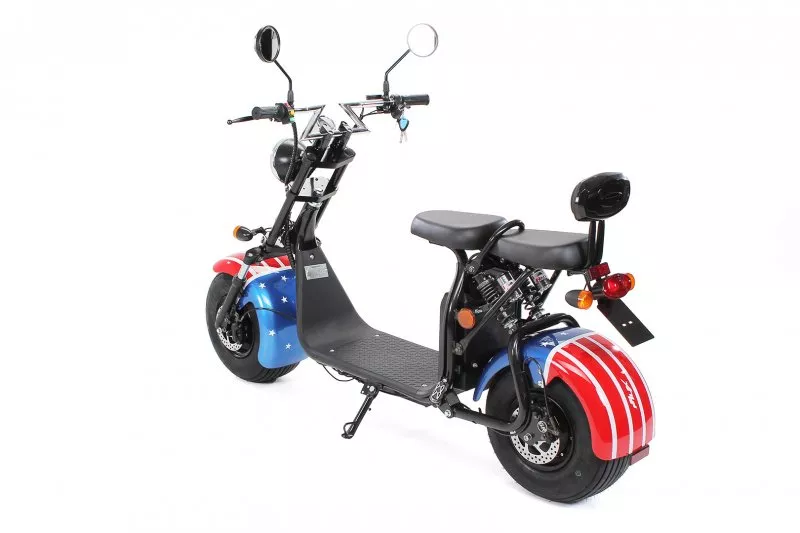 eFlux Harley Two Elektro Scooter 1500 Watt 60 Volt 20AH mit Straßenzulassung eFlux Harley Two Elektro Scooter 1500 Watt 60 Volt 20AH mit Straßenzulassung