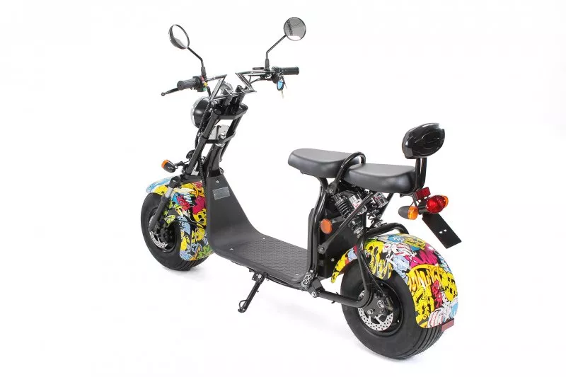 eFlux Harley Two Elektro Scooter 1500 Watt 60 Volt 20AH mit Straßenzulassung eFlux Harley Two Elektro Scooter 1500 Watt 60 Volt 20AH mit Straßenzulassung