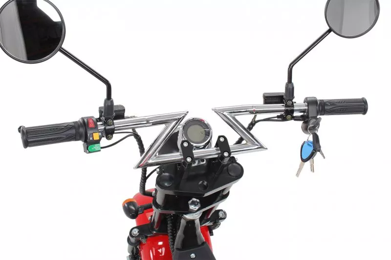 eFlux Harley Two Elektro Scooter 1500 Watt 60 Volt 20AH mit Straßenzulassung eFlux Harley Two Elektro Scooter 1500 Watt 60 Volt 20AH mit Straßenzulassung