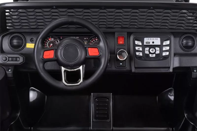 Kinder Elektroauto Jeep Bigfoot, 1.100 Watt, 24V Batterie, Heckklappe, Federung, LED, EVA-Reifen Kinder Elektroauto Jeep Bigfoot, 1.100 Watt, 24V Batterie, Heckklappe, Federung, LED, EVA-Reifen