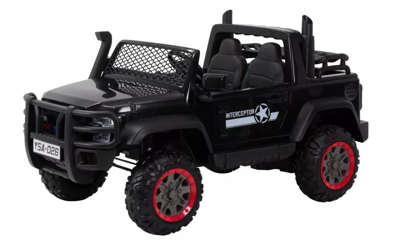 Kinder Elektroauto Jeep Bigfoot, 1.100 Watt, 24V Batterie, Heckklappe, Federung, LED, EVA-Reifen Kinder Elektroauto Jeep Bigfoot, 1.100 Watt, 24V Batterie, Heckklappe, Federung, LED, EVA-Reifen