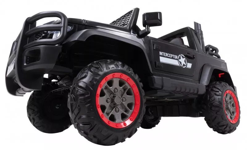 Kinder Elektroauto Jeep Bigfoot, 1.100 Watt, 24V Batterie, Heckklappe, Federung, LED, EVA-Reifen Kinder Elektroauto Jeep Bigfoot, 1.100 Watt, 24V Batterie, Heckklappe, Federung, LED, EVA-Reifen