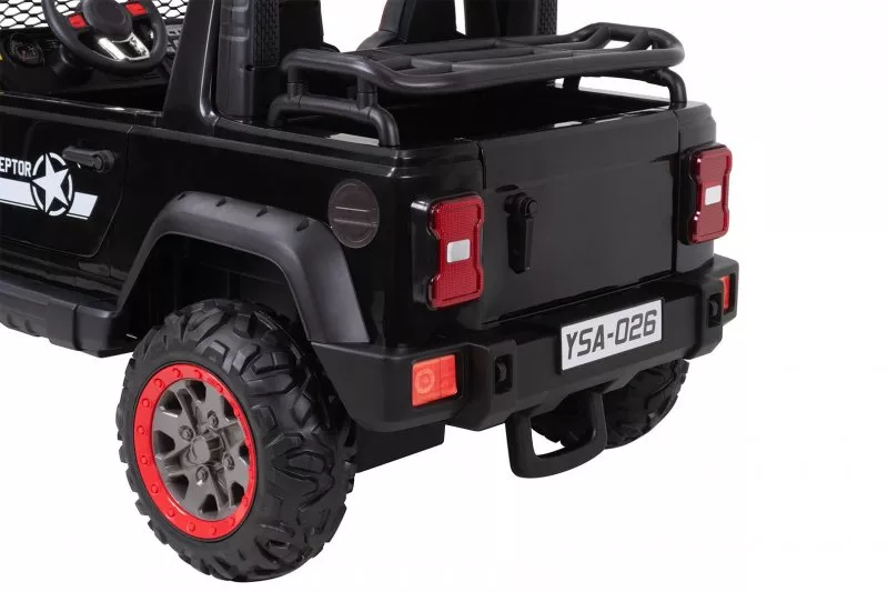 Kinder Elektroauto Jeep Bigfoot, 1.100 Watt, 24V Batterie, Heckklappe, Federung, LED, EVA-Reifen Kinder Elektroauto Jeep Bigfoot, 1.100 Watt, 24V Batterie, Heckklappe, Federung, LED, EVA-Reifen