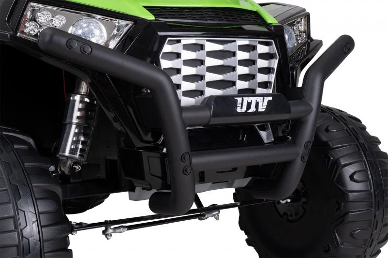 UTV-Kinder-Elektroauto Jeep Explorer 2-Sitzer mit Fernbedienung, Gepäckträger, 4 x Stoßdämpfer UTV-Kinder-Elektroauto Jeep Explorer 2-Sitzer mit Fernbedienung, Gepäckträger, 4 x Stoßdämpfer