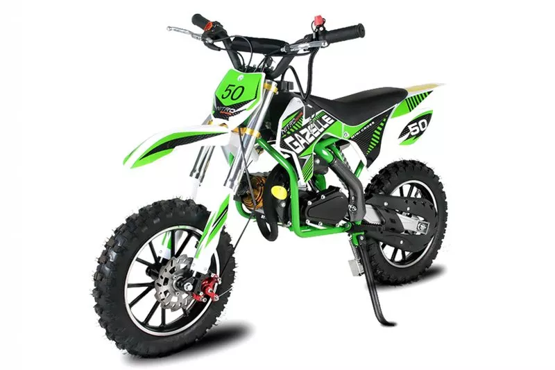 Kinder Mini Crossbike Gazelle 49 cc 2-takt - Tuning Kupplung -15mm Vergaser - Easy Pull Start - Vers. Kinder Mini Crossbike Gazelle 49 cc 2-takt - Tuning Kupplung -15mm Vergaser - Easy Pull Start - Vers.