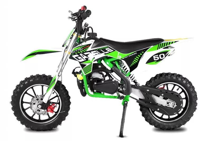 Kinder Mini Crossbike Gazelle 49 cc 2-takt - Tuning Kupplung -15mm Vergaser - Easy Pull Start - Vers. Kinder Mini Crossbike Gazelle 49 cc 2-takt - Tuning Kupplung -15mm Vergaser - Easy Pull Start - Vers.