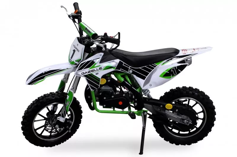 Kinder Mini Crossbike Gazelle 49 cc 2-takt - Tuning Kupplung -15mm Vergaser - Easy Pull Start - Vers. Kinder Mini Crossbike Gazelle 49 cc 2-takt - Tuning Kupplung -15mm Vergaser - Easy Pull Start - Vers.