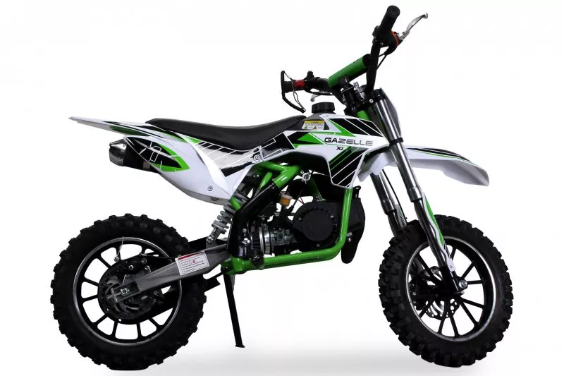 Kinder Mini Crossbike Gazelle 49 cc 2-takt - Tuning Kupplung -15mm Vergaser - Easy Pull Start - Vers. Kinder Mini Crossbike Gazelle 49 cc 2-takt - Tuning Kupplung -15mm Vergaser - Easy Pull Start - Vers.