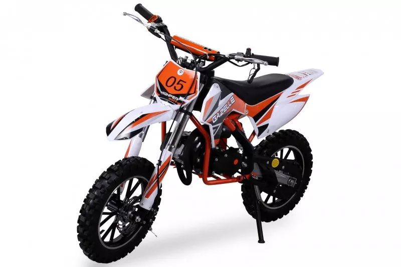 Kinder Mini Crossbike Gazelle 49 cc 2-takt - Tuning Kupplung -15mm Vergaser - Easy Pull Start - Vers. Kinder Mini Crossbike Gazelle 49 cc 2-takt - Tuning Kupplung -15mm Vergaser - Easy Pull Start - Vers.