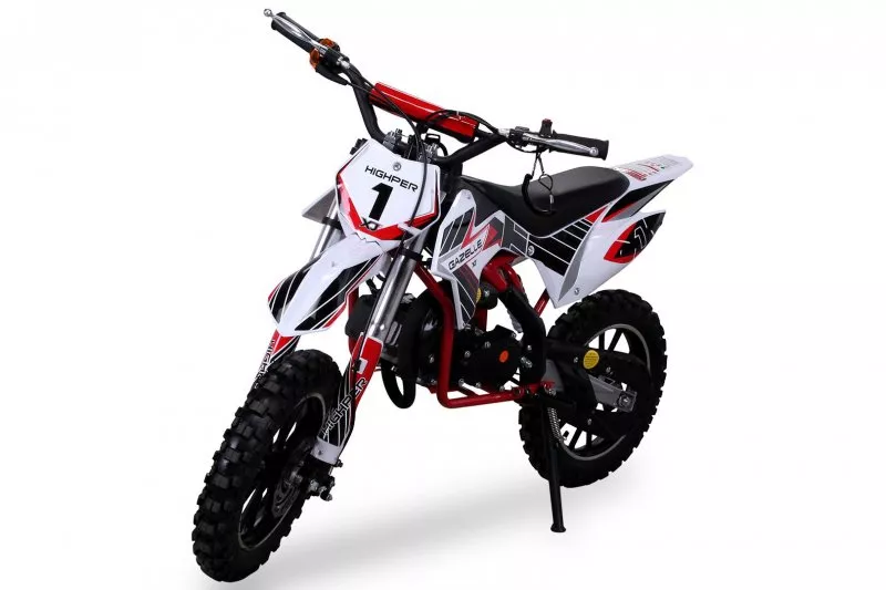 Kinder Mini Crossbike Gazelle 49 cc 2-takt - Tuning Kupplung -15mm Vergaser - Easy Pull Start - Vers. Kinder Mini Crossbike Gazelle 49 cc 2-takt - Tuning Kupplung -15mm Vergaser - Easy Pull Start - Vers.