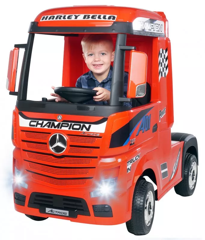 Kinder Elektroauto Mercedes Benz Actros Truck Kinder Elektroauto Mercedes Benz Actros Truck