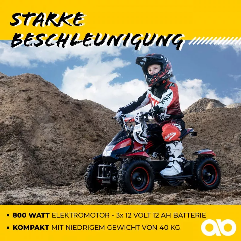 800 W ECO Cobra 3 Stufen Drossel | Miniquad | Elektroquad 800 W ECO Cobra 3 Stufen Drossel | Miniquad | Elektroquad