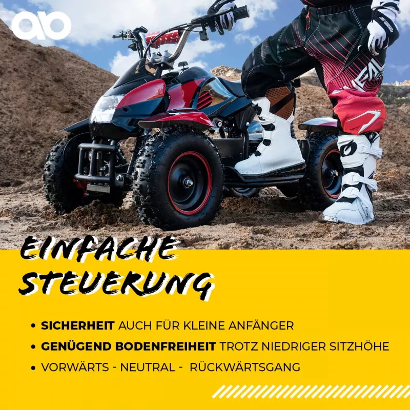 800 W ECO Cobra 3 Stufen Drossel | Miniquad | Elektroquad 800 W ECO Cobra 3 Stufen Drossel | Miniquad | Elektroquad