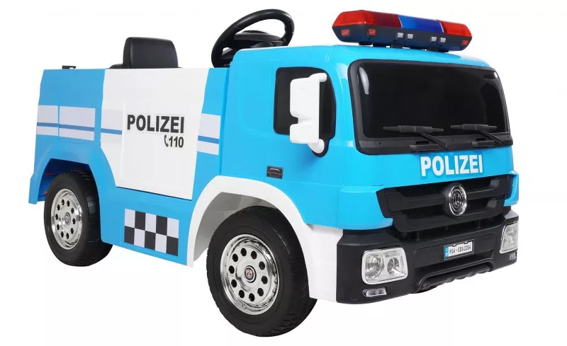Kinder Elektroauto Polizei SX1818 blau oder Feuerwehr Kinder Elektroauto Polizei SX1818 blau oder Feuerwehr