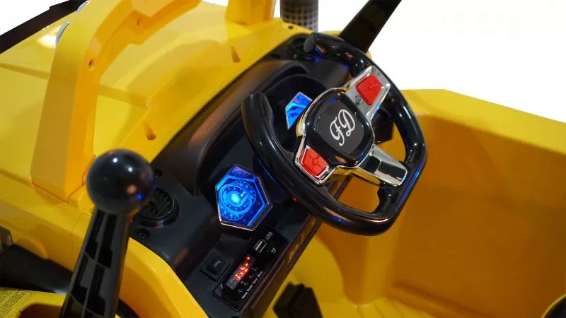 Kinder Elektro Radlader D2810 gelb Kinder Elektro Radlader D2810 gelb