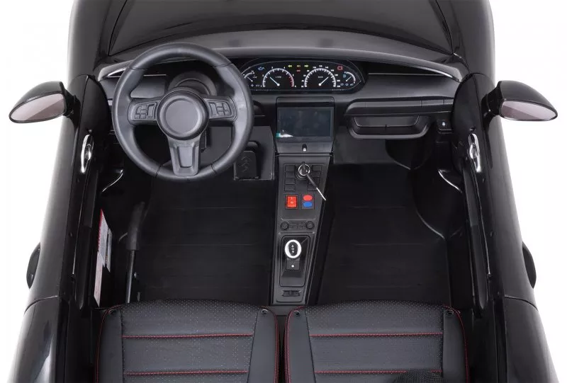 Kinder Elektroauto Premium Supercar XXL, 2 Ledersitze, 15 km/h, 180 Watt Motor, 24V, Scheibenbremsen Kinder Elektroauto Premium Supercar XXL, 2 Ledersitze, 15 km/h, 180 Watt Motor, 24V, Scheibenbremsen