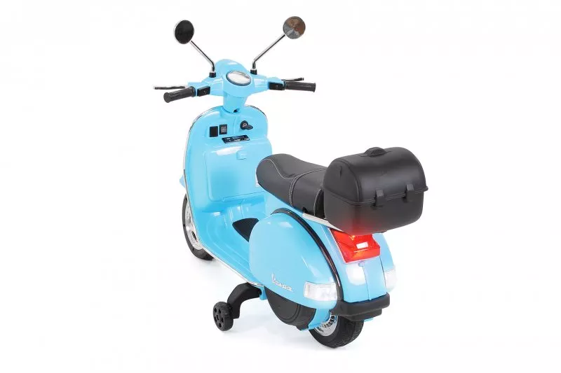 Kinder Elektroroller Vespa PX150 lizenziert 12V 7AH - EVA Reifen - Ledersitz Kinder Elektroroller Vespa PX150 lizenziert 12V 7AH - EVA Reifen - Ledersitz