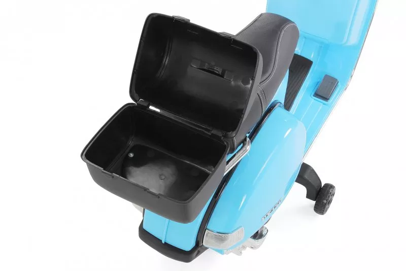 Kinder Elektroroller Vespa PX150 lizenziert 12V 7AH - EVA Reifen - Ledersitz Kinder Elektroroller Vespa PX150 lizenziert 12V 7AH - EVA Reifen - Ledersitz
