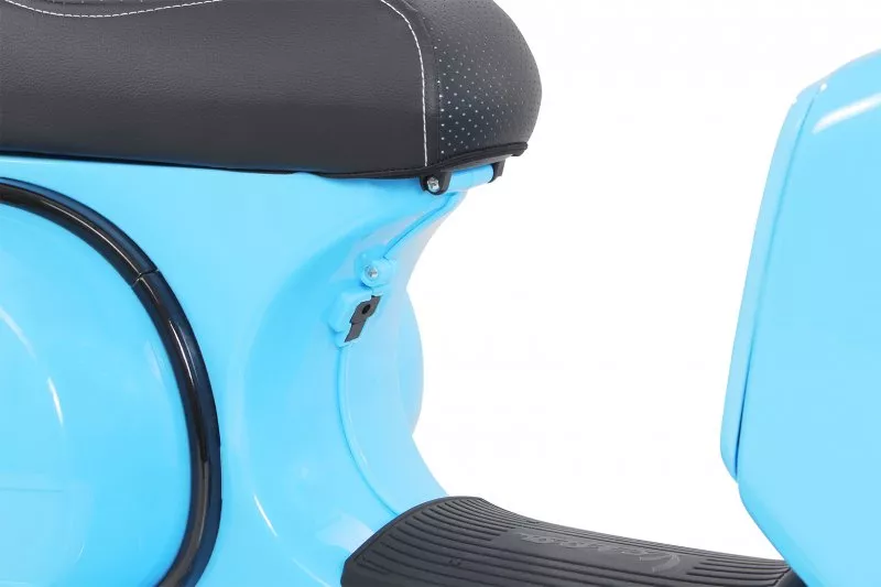 Kinder Elektroroller Vespa PX150 lizenziert 12V 7AH - EVA Reifen - Ledersitz Kinder Elektroroller Vespa PX150 lizenziert 12V 7AH - EVA Reifen - Ledersitz