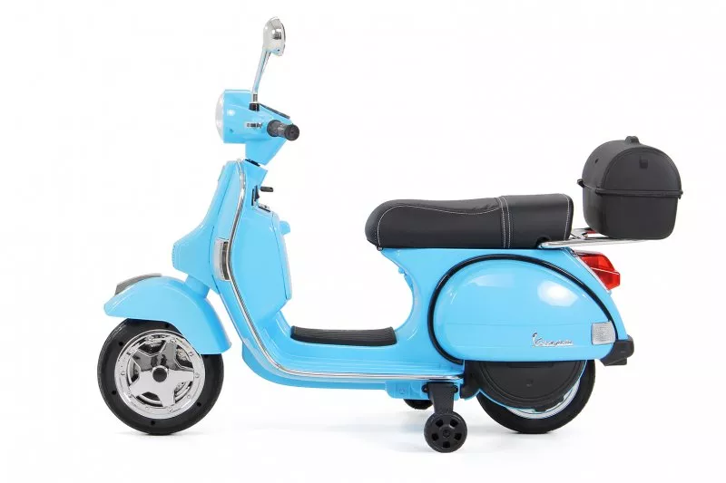 Kinder Elektroroller Vespa PX150 lizenziert 12V 7AH - EVA Reifen - Ledersitz Kinder Elektroroller Vespa PX150 lizenziert 12V 7AH - EVA Reifen - Ledersitz